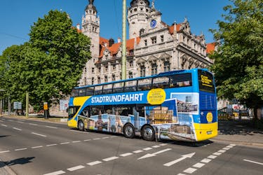 Recorrido por la gran ciudad de Leipzig con el autobús turístico
